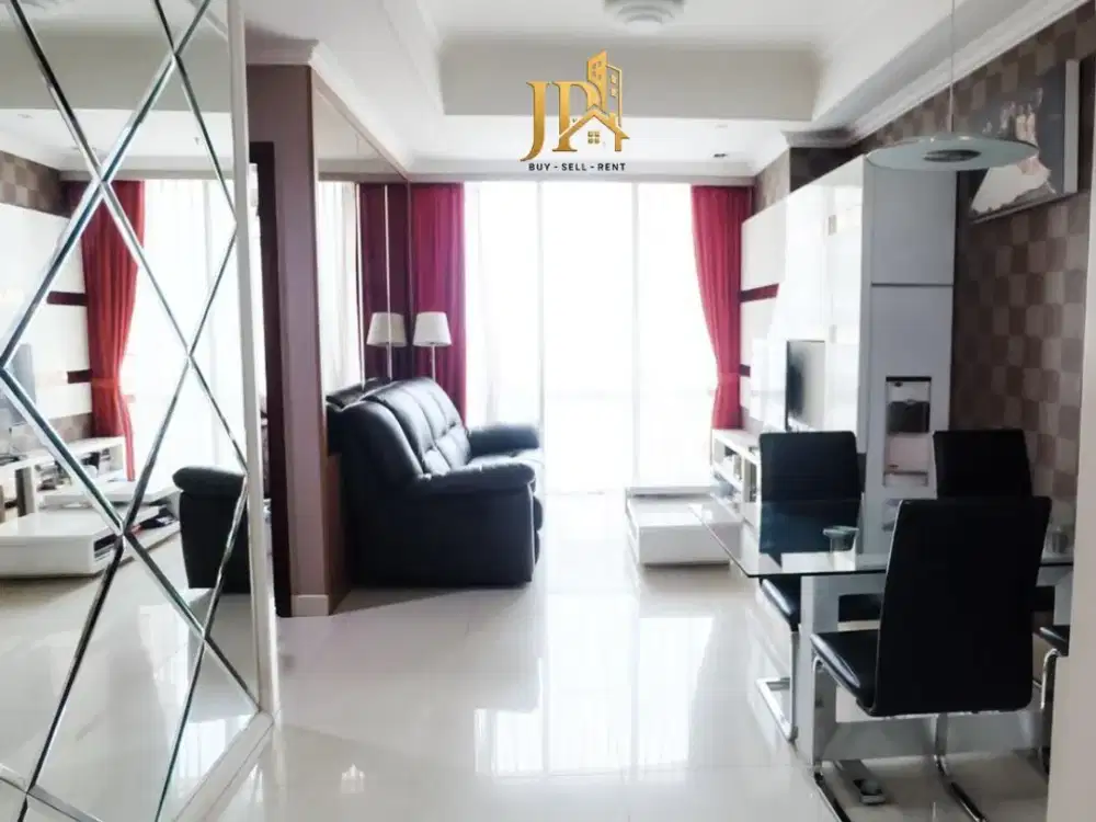 Disewakan Cepat Apartemen Denpasar Residence Location In South Jakarta - 2 Br Fully Furnished