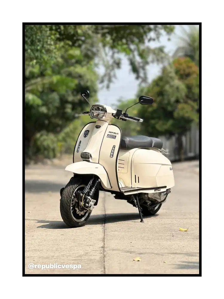 ROYAL ALLOY GRANDPRIX 150 ABS TH 2023 WARNA PEARL WHITE Perfect Condit