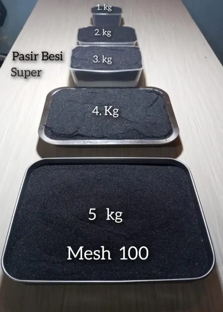 Pasir Besi super Mesh 100 sulteng hub Bpk ozy  via wa