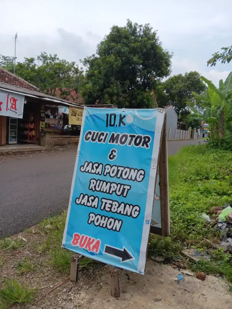 Jasa resik resik kebon/sawah/rumah
