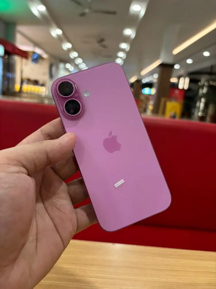 Iphone 16 128gb Pink Ibox Baru 3 bulan pakai
