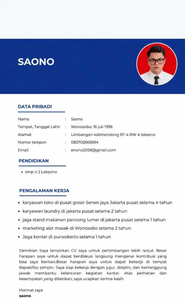 Mencari pekerjaan
