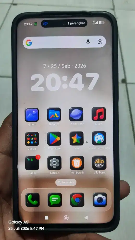 Redmi 15 Hitam 8 / 256