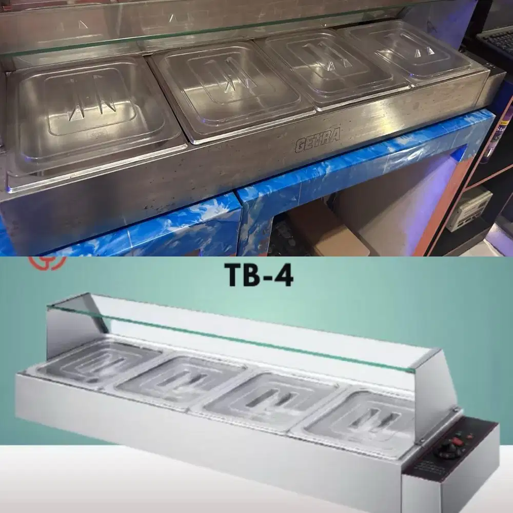 GETRA Table Top Bain Marie / Food Warmer TB-4 for sale.
