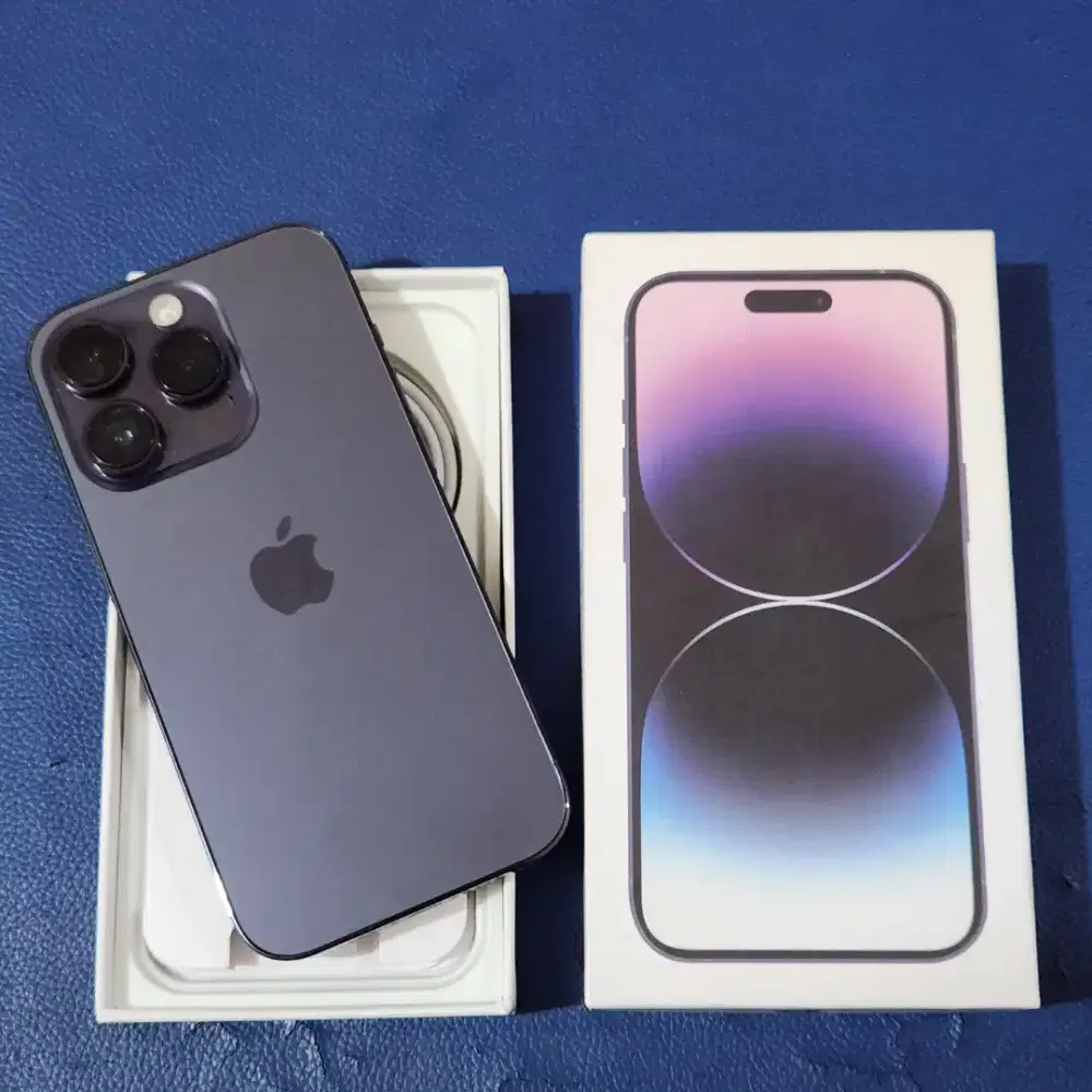 iPhone 14 pro 128gb fullset mulus no minus