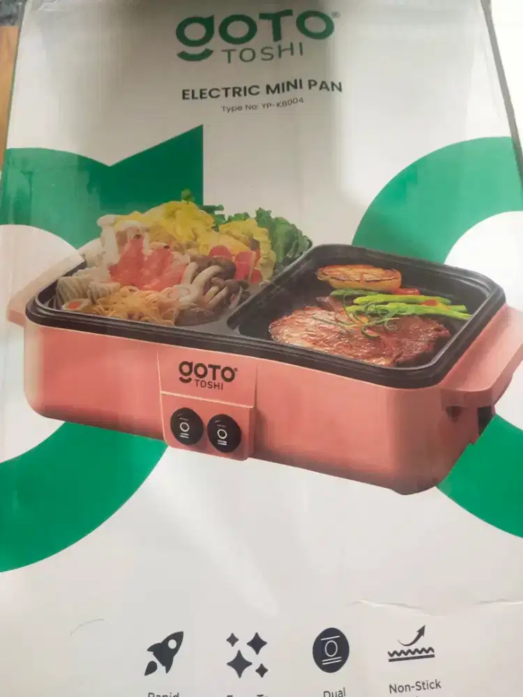 Electric mini pan, goto toshi tipe No YP K8004