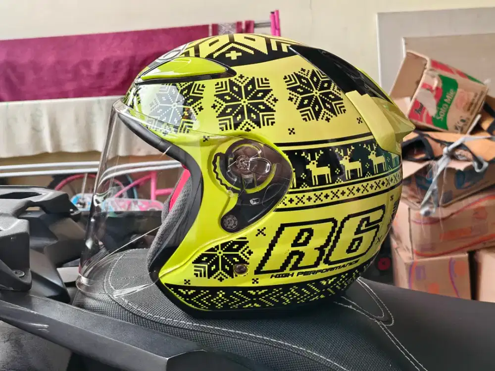 NHK R6 Winter test Yellow Fluo