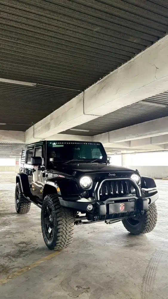 Jeep JK Wrangler Rubicon Sahara 2014 Full modif Land Cruiser