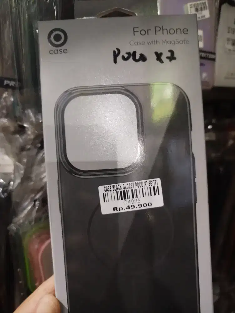 CASE BLACK GLOSSY POCO X7 5G
