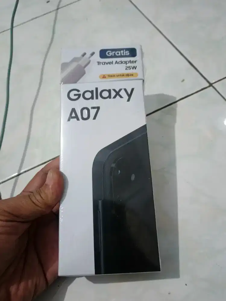 Samsung A07 ram 4/64 baru, resmi, segel