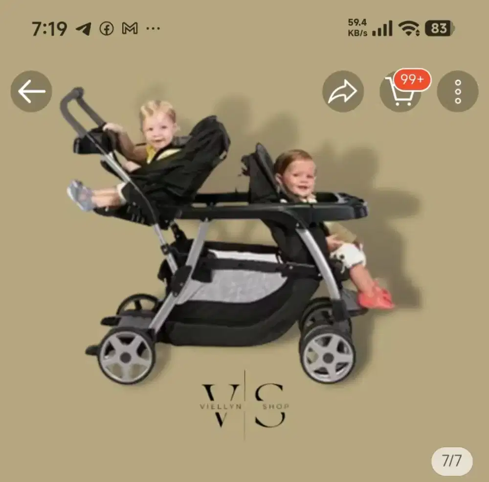 Stroller Graco Tandem