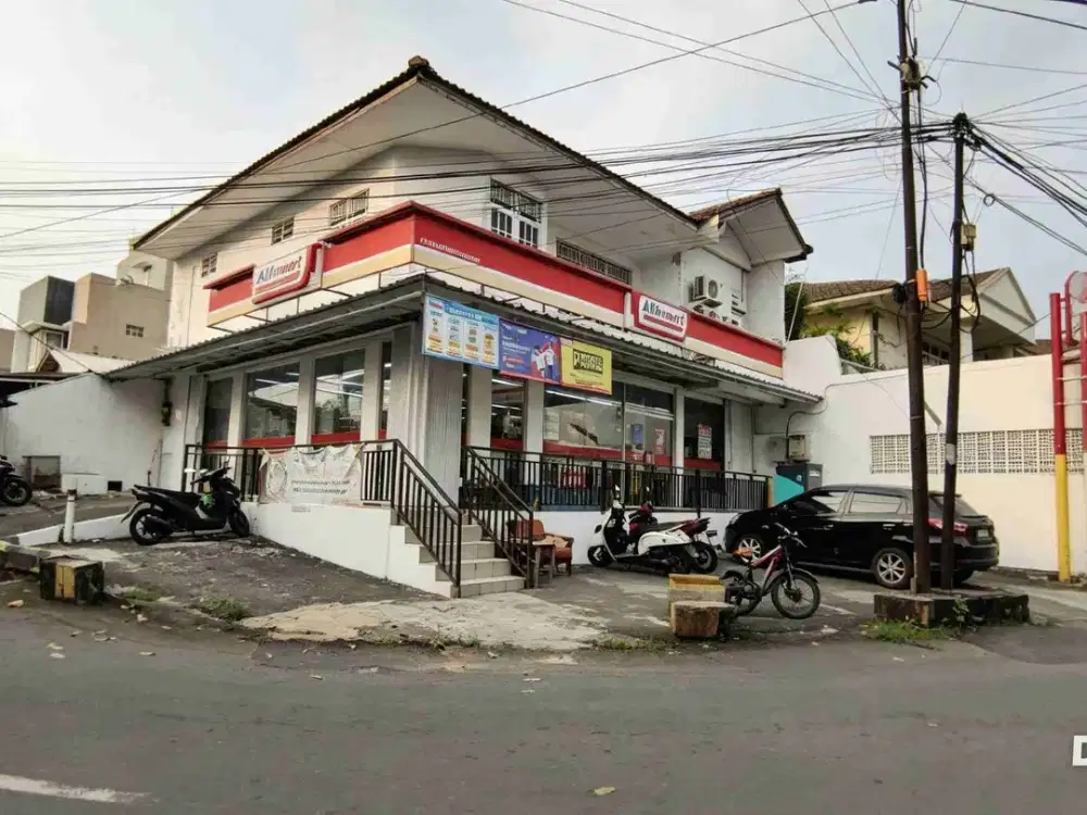 Di Jual Tanah dan Bangunan Bekas Alfamart di Pangadegan Pancoran