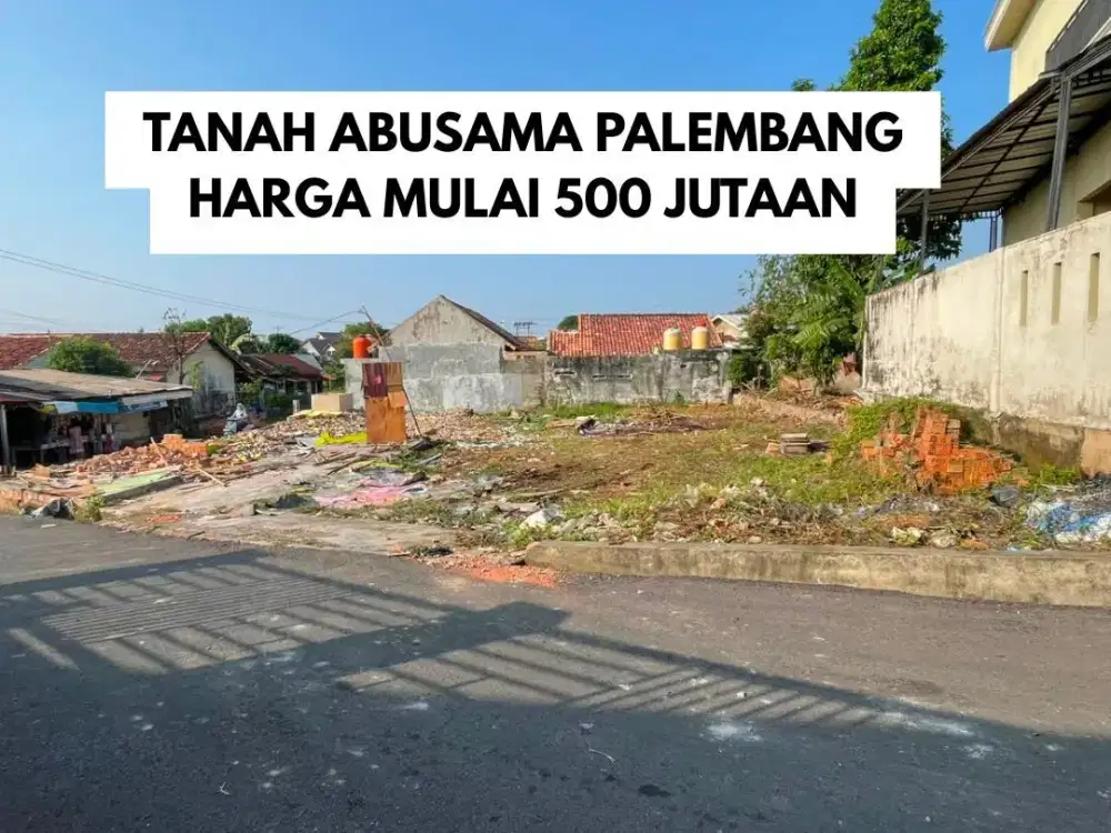 tanah abusama kota palembang