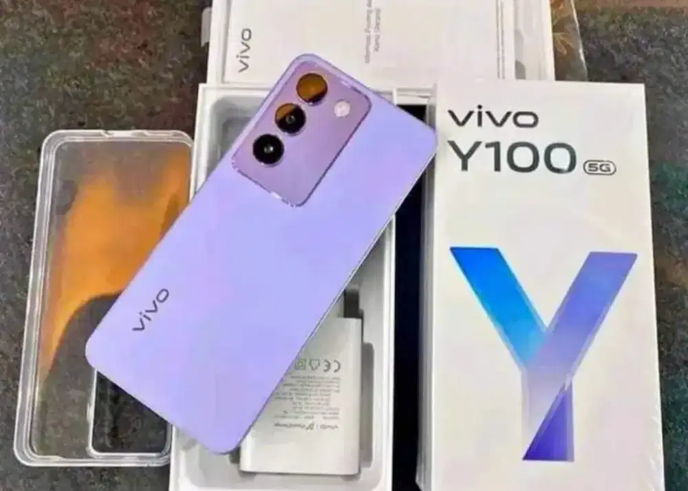 Di Jual Cepat HP Vivo Y100 Ram 8gb/Rom 128 Warna Ungu Anggrek