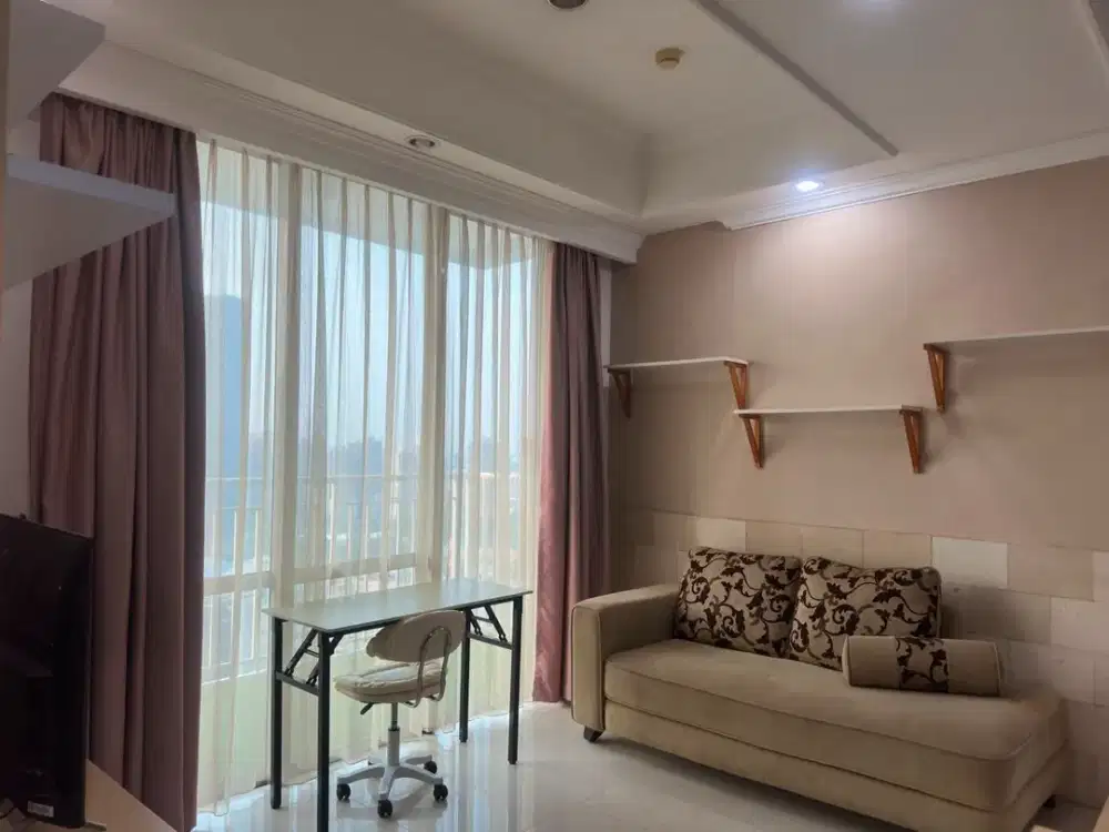 Disewakan Cepat Apartemen Denpasar Residence Location In South Jakarta - 2 Br Fully Furnished