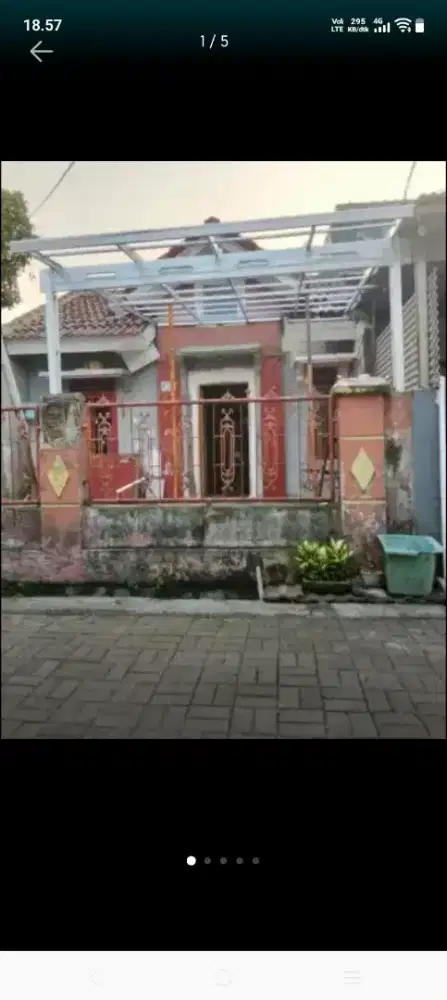 Atap bocor kanopi atap baja ringan terpasang