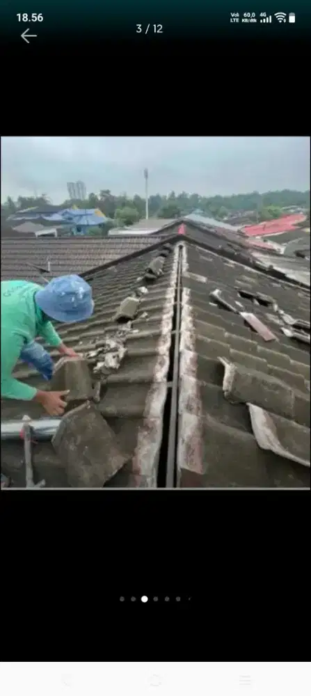 Atap bocor kanopi atap baja ringan terpasang kanopi