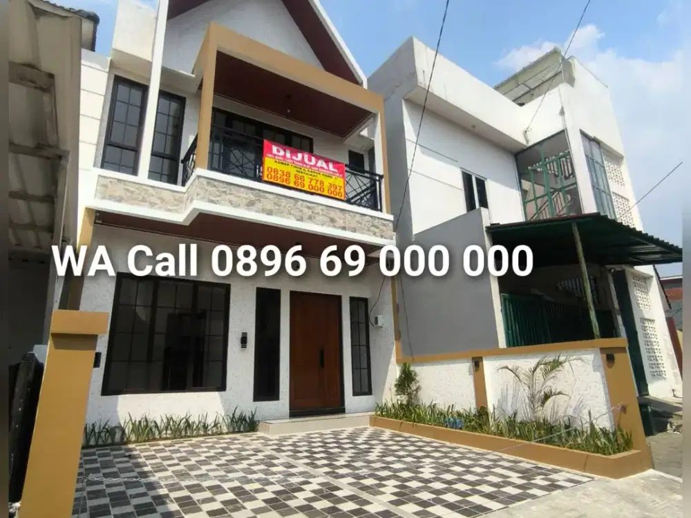 Rumah Sentul 100% Baru 4 Kamar SIAP HUNI - Dekat Aeon Mall Sentul City