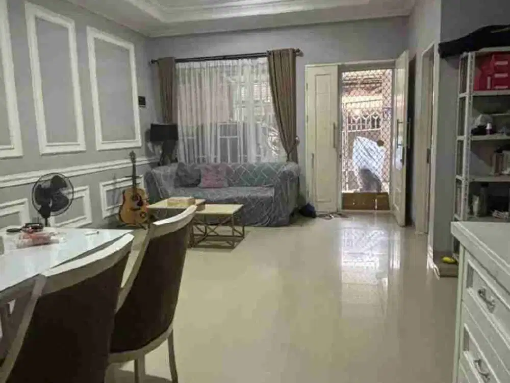 Murah Rumah Sunter Jaya 3,5 Lantai lebar 8 Dlm Komplek jual BU Harga Nett no Nego2