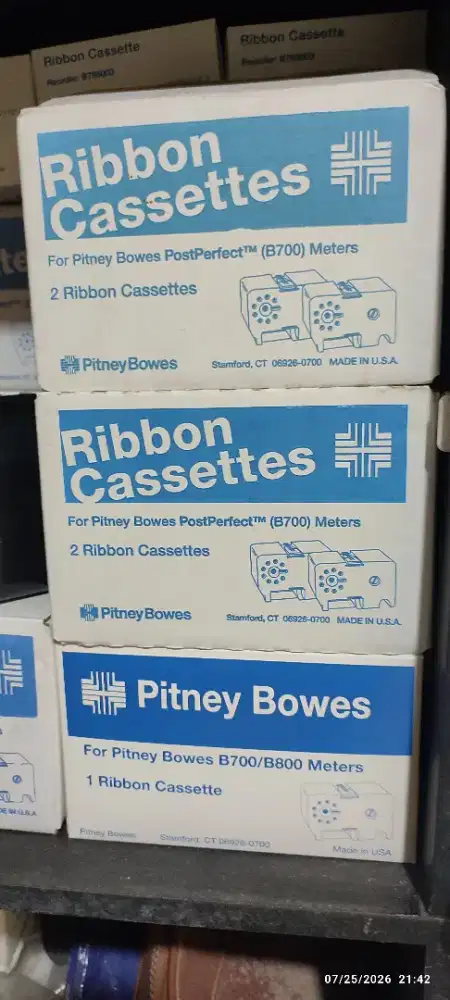 Ribbon cartridge Pitney Bowes