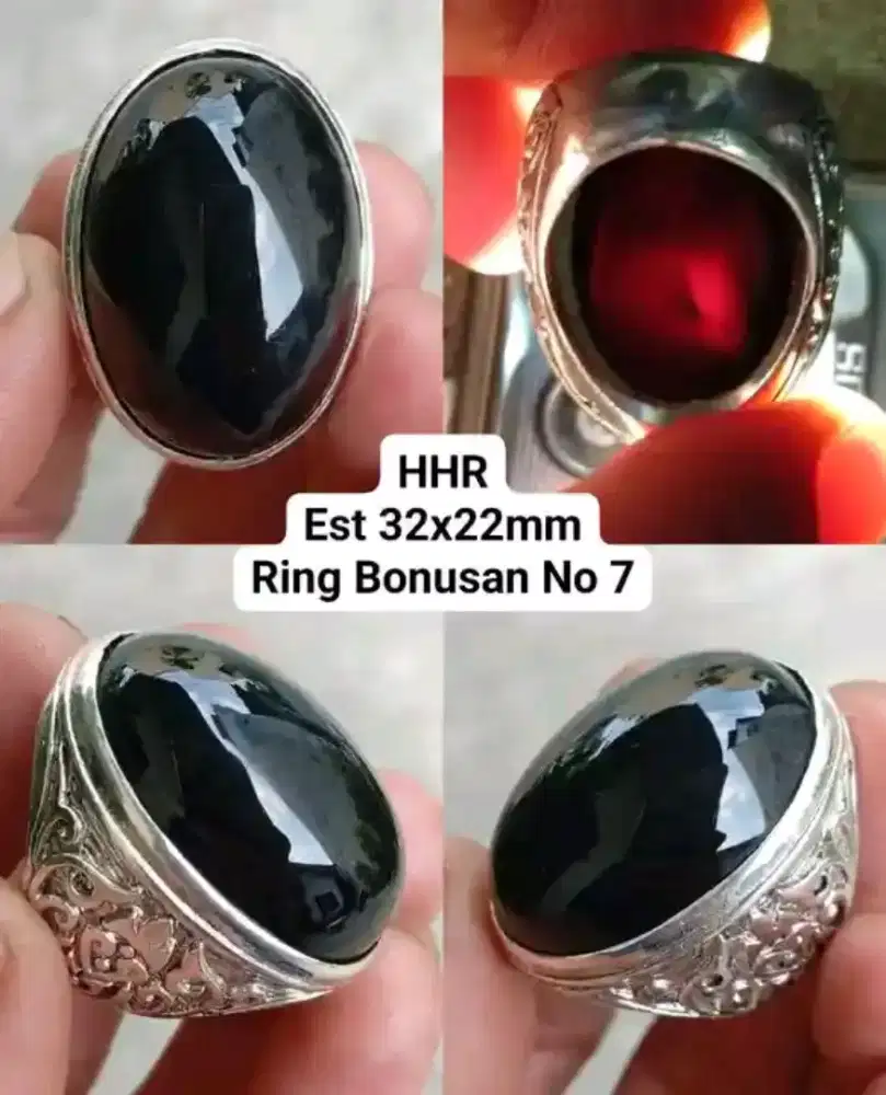 Akik Wulung Tanduk Jumbo