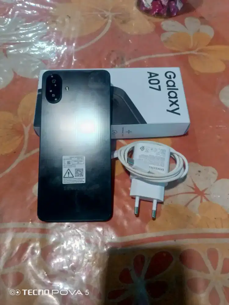 Samsung galaxy a07 4/128 fulset like new