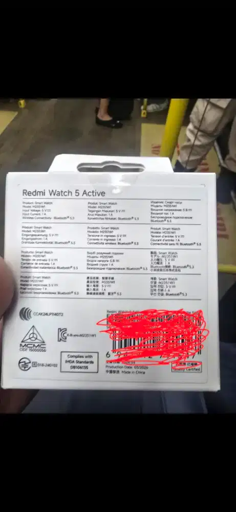 Redmi watch 5 active