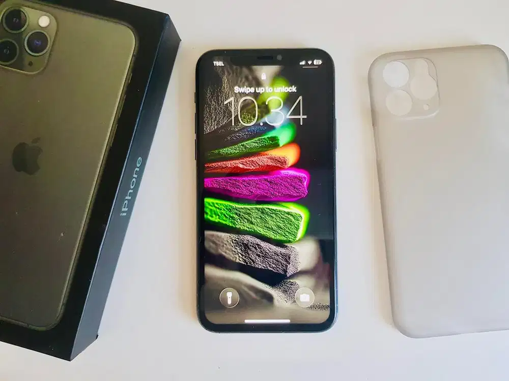 iPhone 11 Pro 256 Sinyal Aman All Operator Fulset Mulus Like New