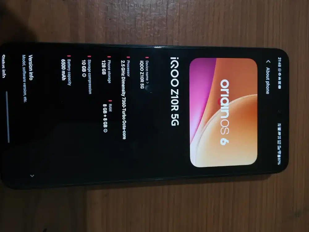 IQOO Z10R 5G  8/128
