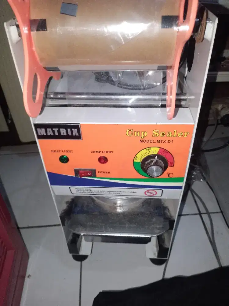 Dijual mesin cup Sealer MATRIX