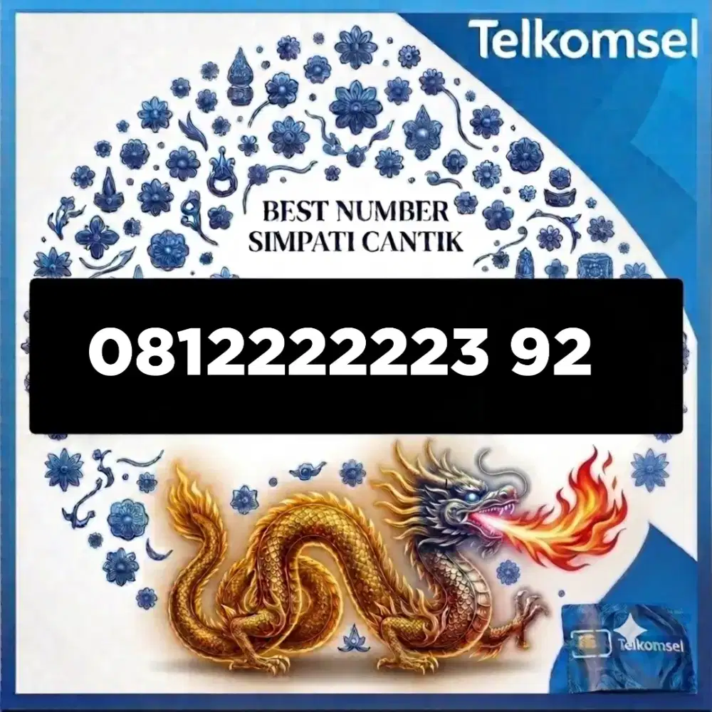 Nomor cantik simpati Telkomsel super