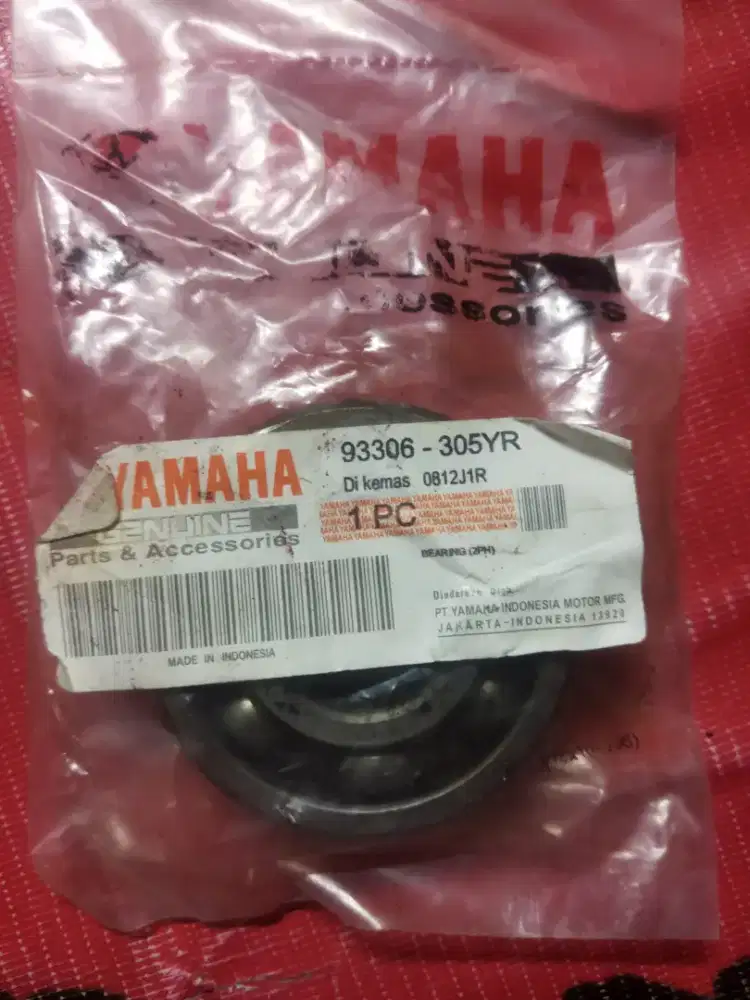 Stang Seher Kit + Bearing Kruk As Kanan Kiri Ori NMAX Aerox Lexi