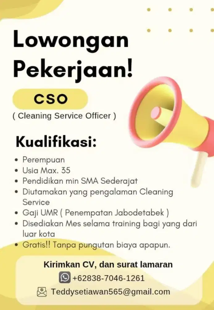 Loker Cleaning Service ( Office Tower/Apart/Mall )