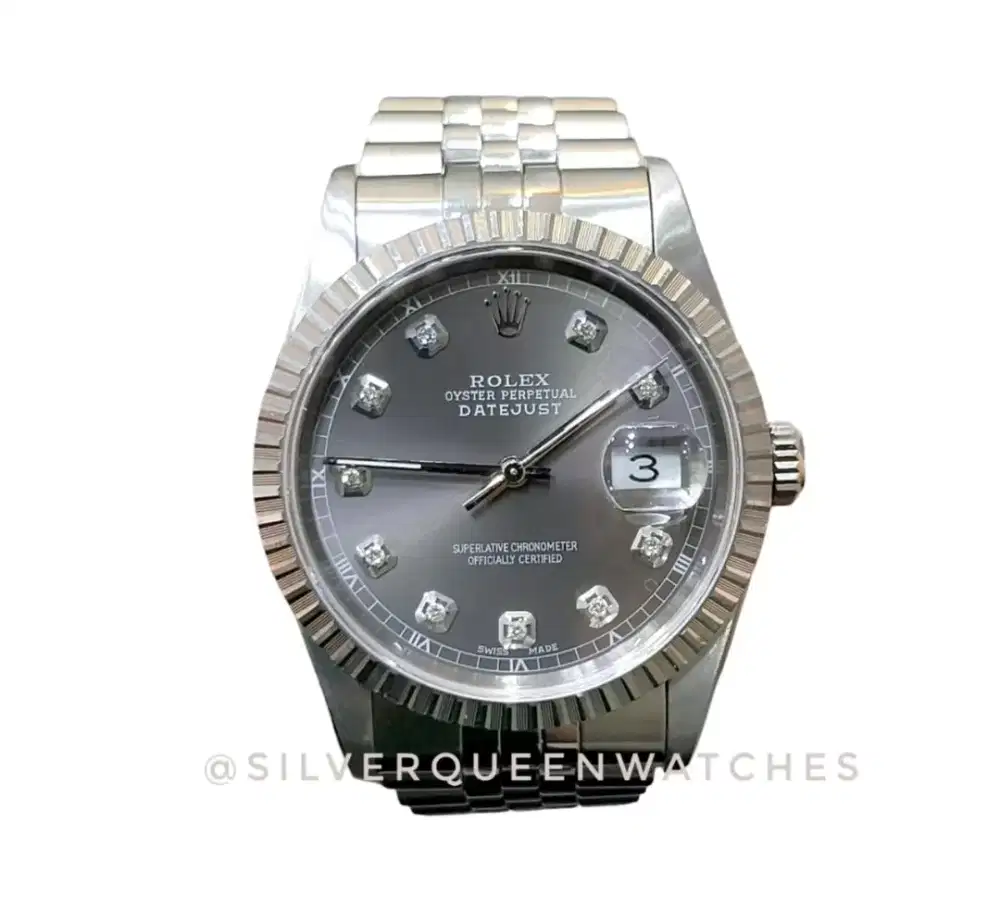 Rolex Men Abu diamond Paper