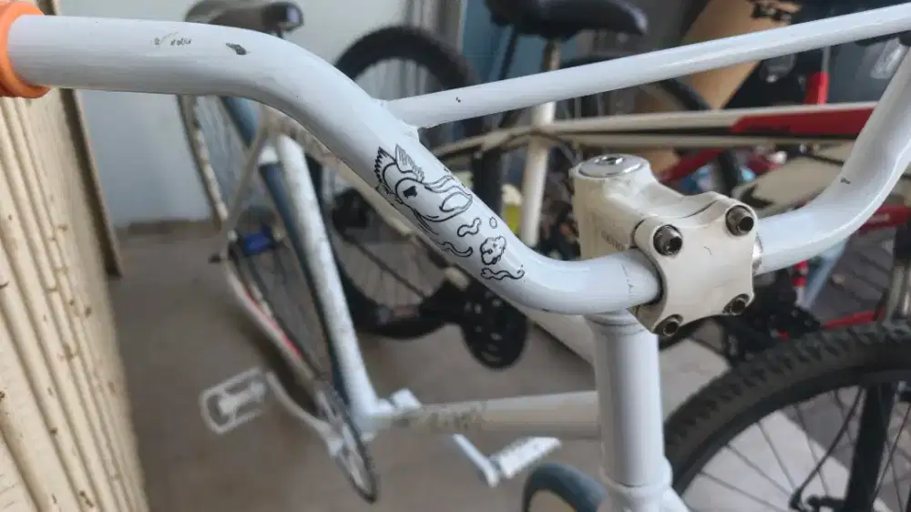 SEPEDA FIXIE CUSTOM PAINT