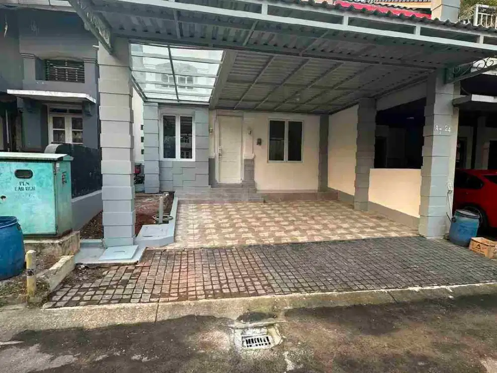 Di jual rumah siap huni like new sudah renovasi cluster terdepan bebas banjir. Kota Wisata Cibubur.