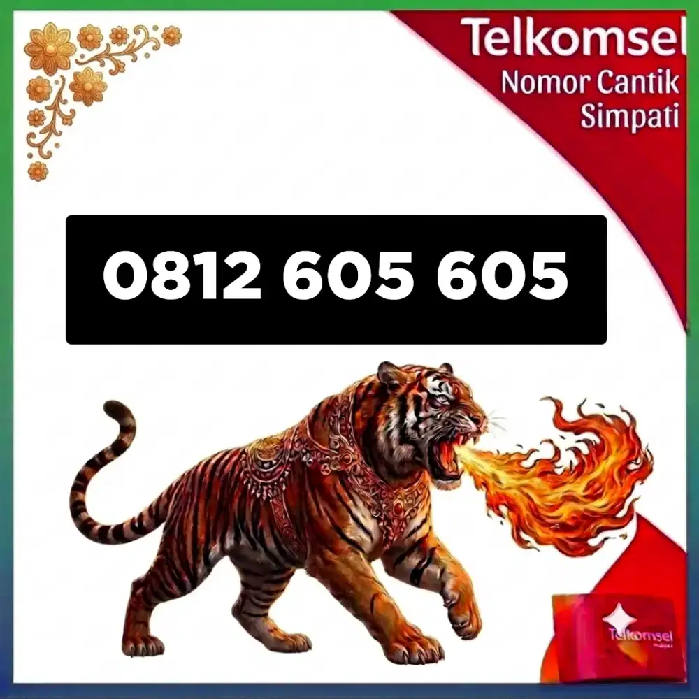 Nomor cantik simpati Telkomsel super
