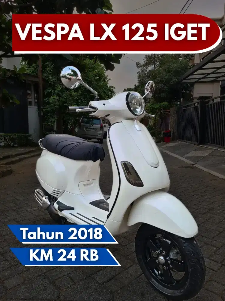 VESPA LX 125 IGET TH 2018 KILOMETER 24RB