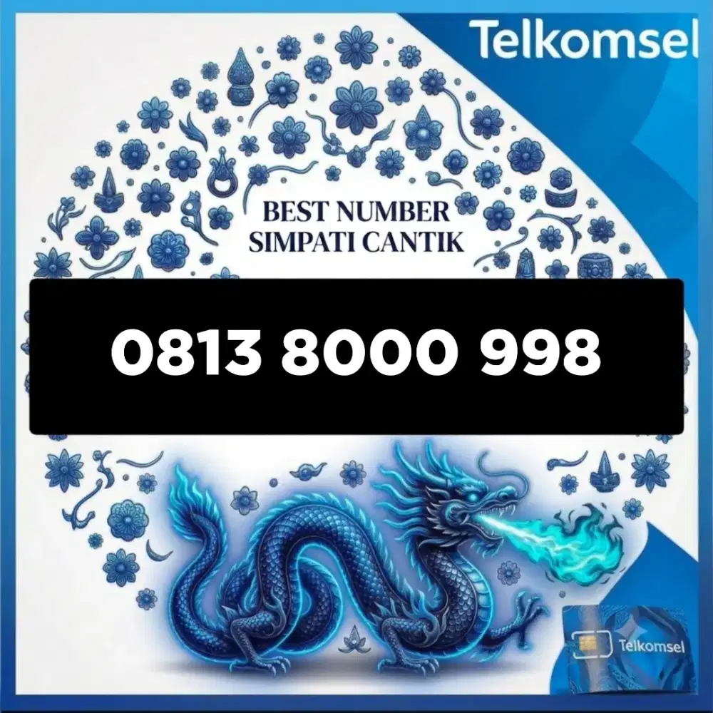 Nomor cantik simpati Telkomsel 11 digit