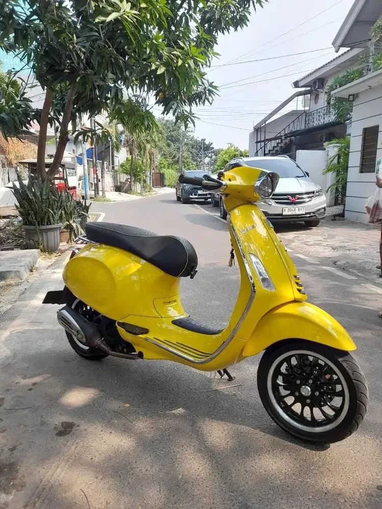 Vespa Sprint S Iget 2022 regist 2023 Kuning/Yellow