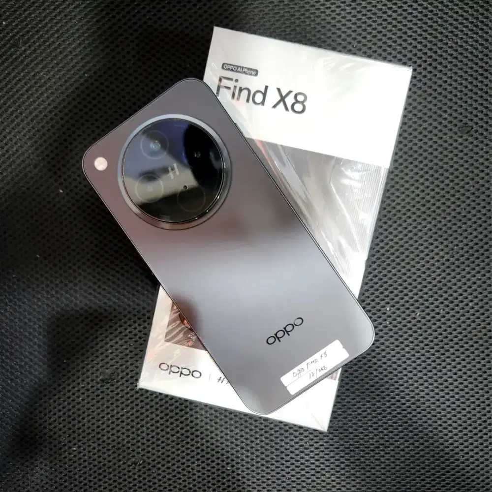 Oppo Find X8 12/256gb, Fullset Ori, garansi off no minus.
