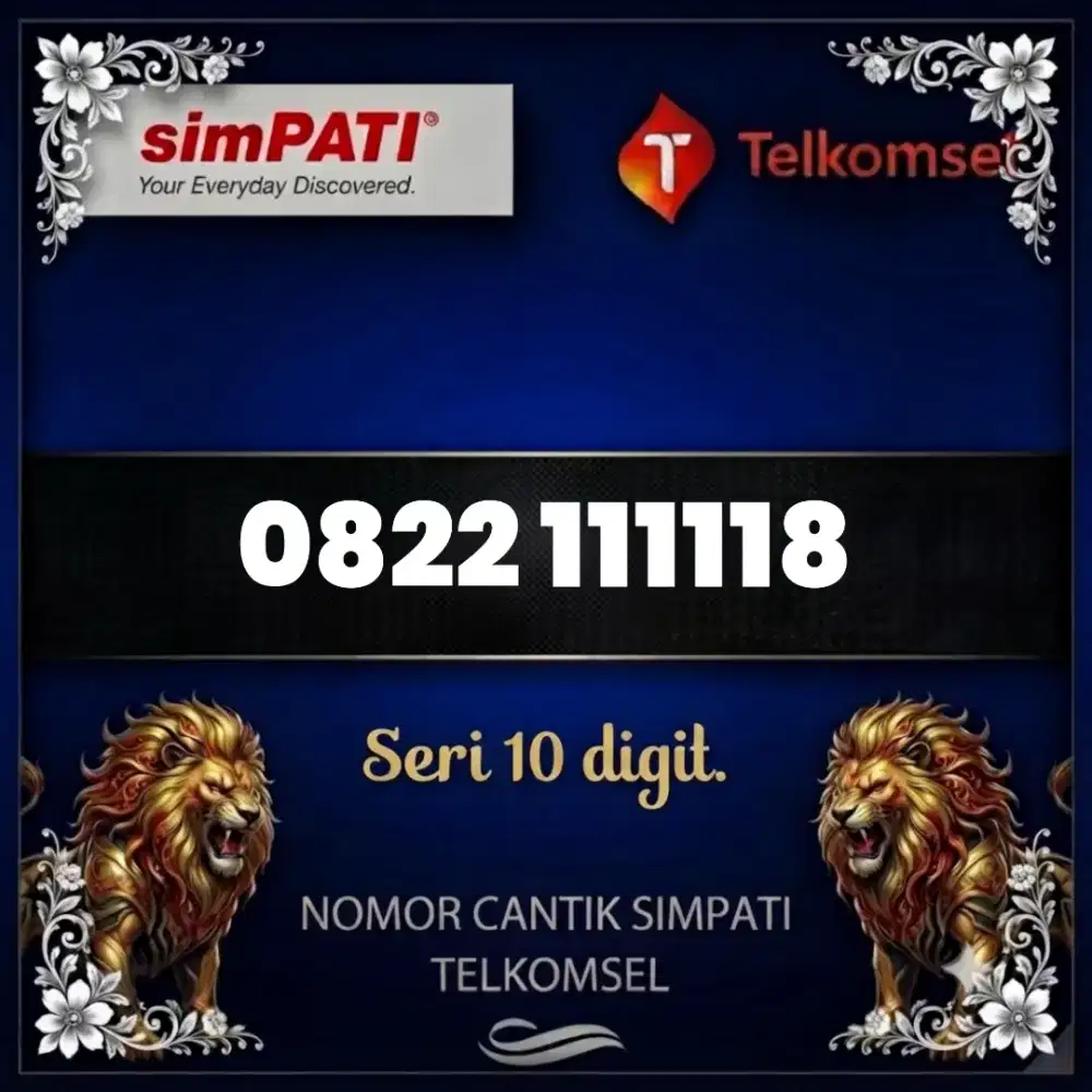 Nomor cantik simpati Telkomsel super