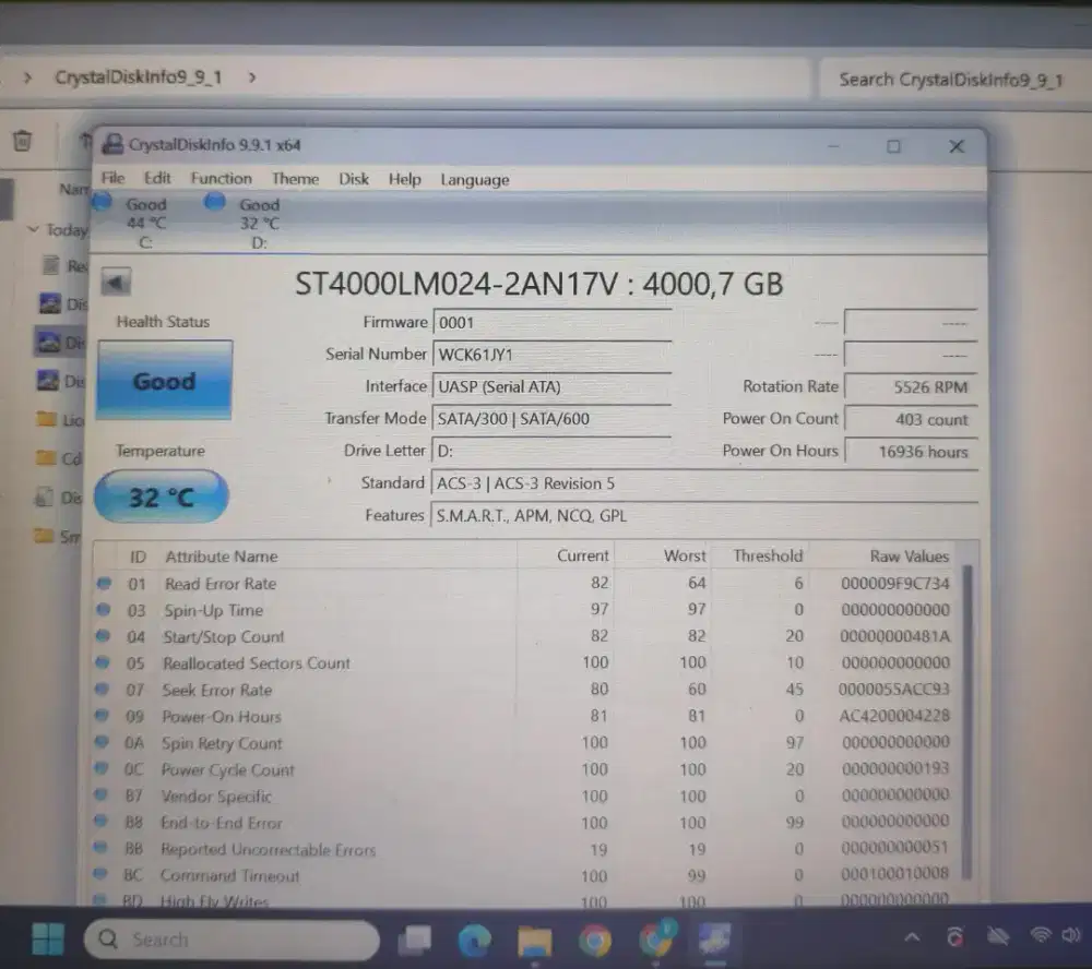 Hardisk Seagate 4tb