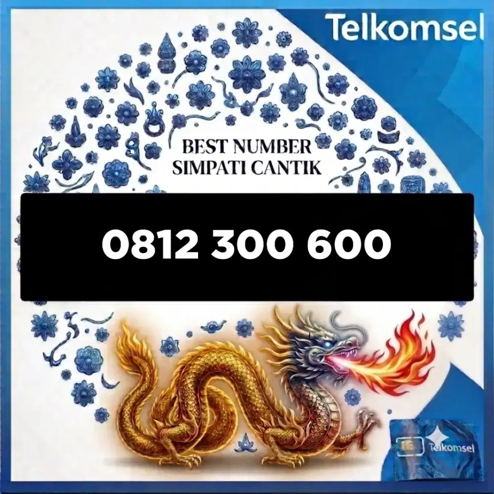 Nomor cantik simpati Telkomsel super