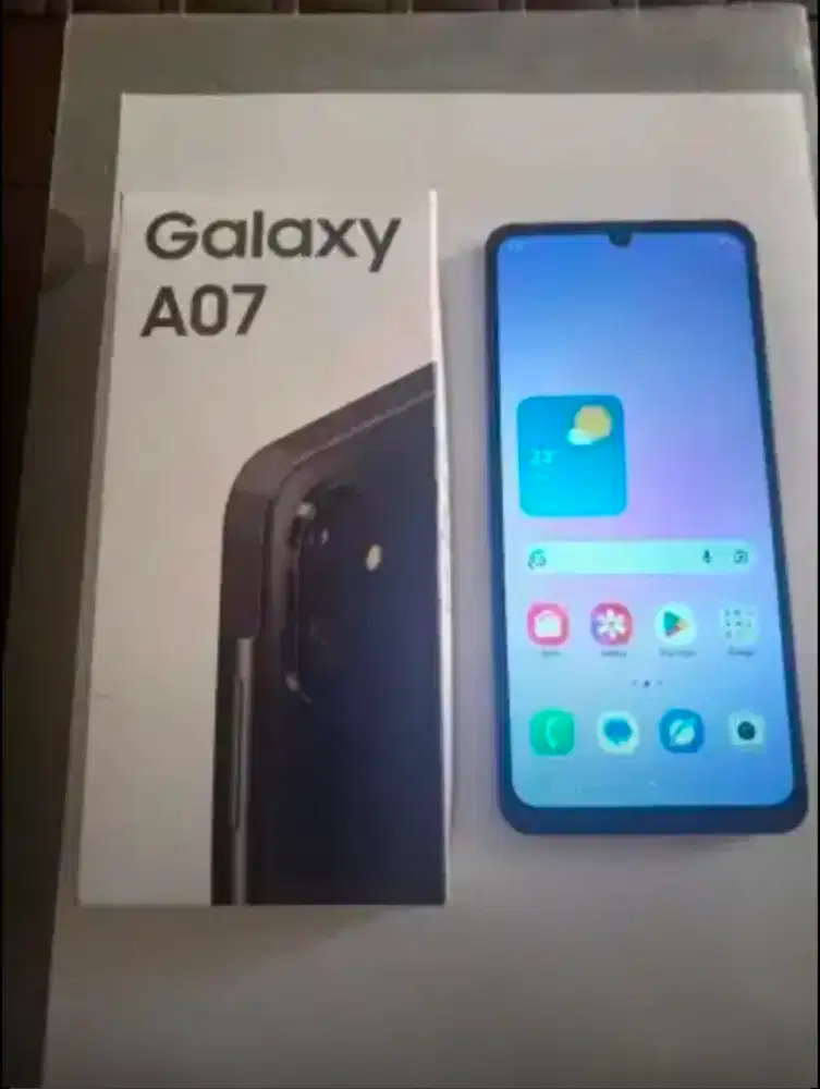 Samsung A07 Black 4/64 Mulus