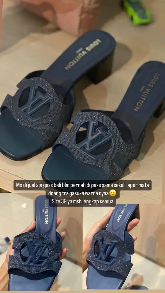 Sendal lv original, second