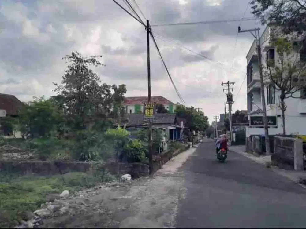 Tanah Pekarangan Bagus Di jl. Kaliurang km 12,5 Dekat AL AZHAR CAIRO, Kampus UII
