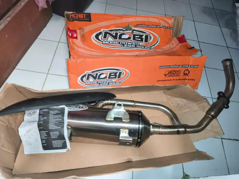 Knalpot racing double killer NOB1