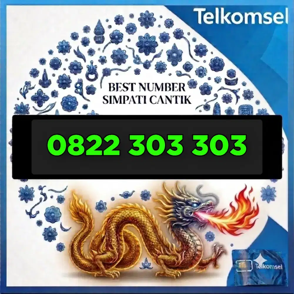 Nomor cantik simpati Telkomsel super