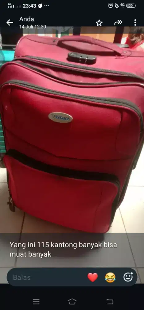 Koper flyback merah besar